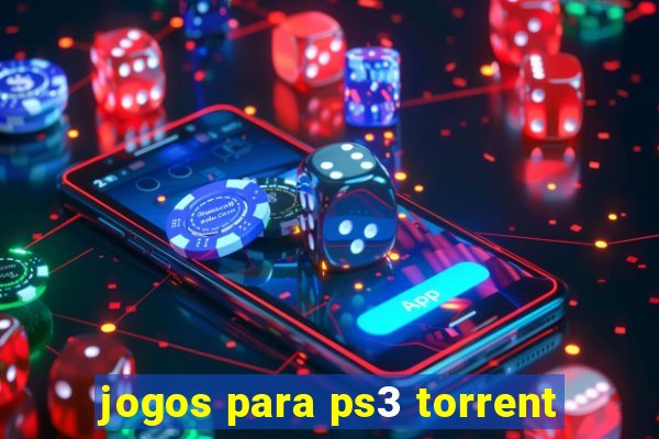 jogos para ps3 torrent